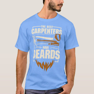 Camiseta Presente do carpinteiro barbudo carpenteado
