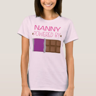 Camiseta Presente do chocolate do baby-sitter para ela