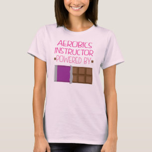 Camiseta Presente do chocolate do instrutor da ginástica