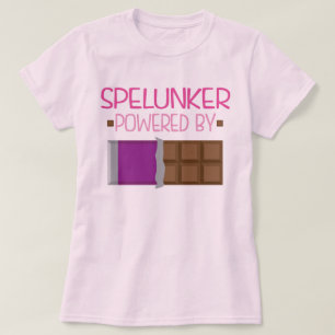 Camiseta Presente do chocolate do Spelunker para ela