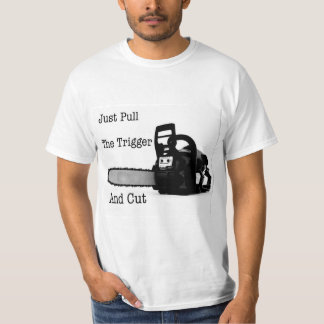 Camiseta Presente do cirurgião arborista da serra-gueira.