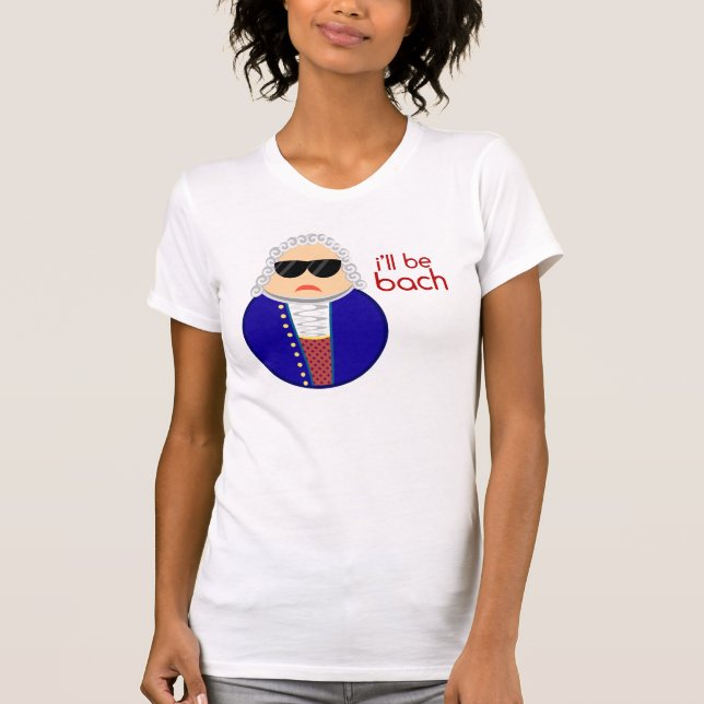 Camiseta Presente do compositor da música de Johann (Frente)