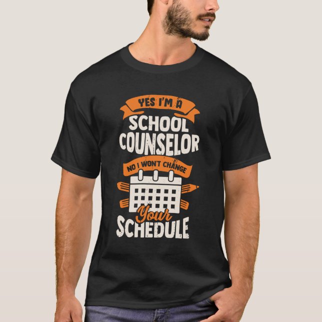 Camiseta Presente do Conselheiro da Escola de Orientação (Frente)