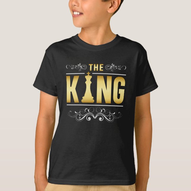 Camiseta Presente do Conselho do Xadrez Conselho King Check (Frente)