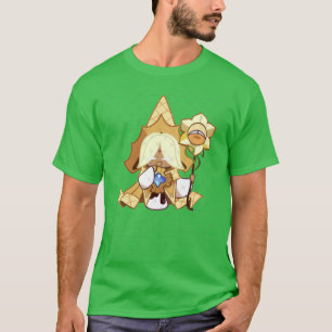 Camiseta Presente do Cookie Run Kingdom do Biscoito de Baun