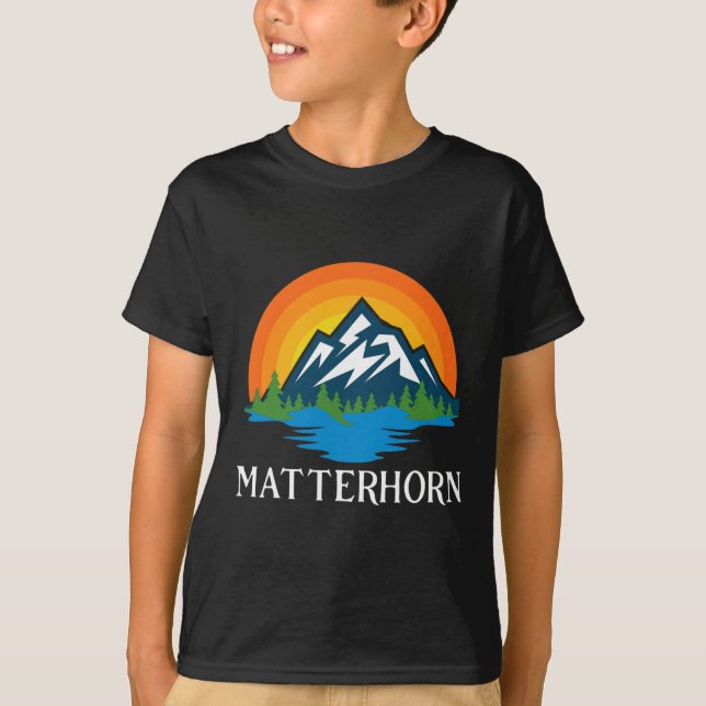 Camiseta Presente do cume para problema de montanhismo e ca (Frente)