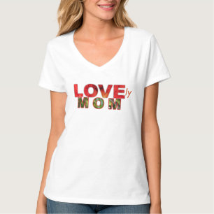 Camiseta Presente do Dia das Mães AMAVEL MÃE