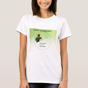Camiseta Presente do Dia de os pais do cirurgião aborista.