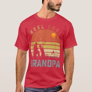Camiseta Presente do Dia de os pais do Vovô Legal Reel para