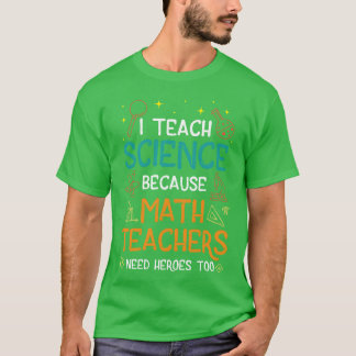 Camiseta Presente do Dia dos Professores de Ciência Piada A