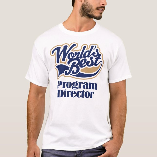 Camiseta Presente do director de programa (Frente)