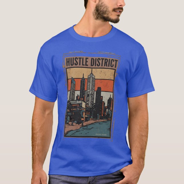 Camiseta Presente do Distrito Hustle (Frente)