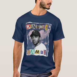 Camiseta Presente do efeito do álbum de recortes de Kendric