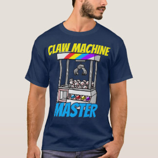 Camiseta Presente do entusiasta do jogo Crane Master Machin