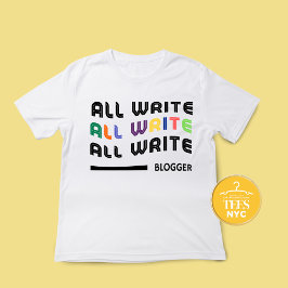Camiseta Presente Do Escritor Para O Blogueiro Unisex T-Shi
