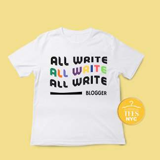 Camiseta Presente Do Escritor Para O Blogueiro Unisex T-Shi