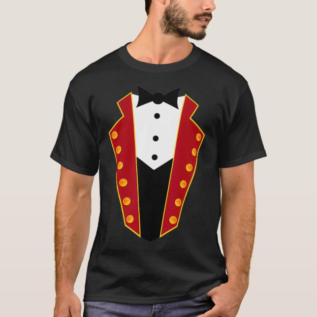 Camiseta Presente do festival do Circus Showman do Ringmast (Frente)