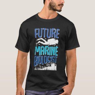 Camiseta Presente do Futuro Biólogo Marinho