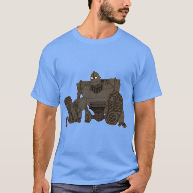 Camiseta Presente do Gigante de Ferro presente (Frente)