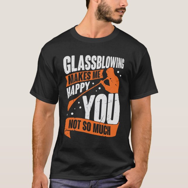 Camiseta Presente do Glassworker Glassblower do Trabalho Gl (Frente)