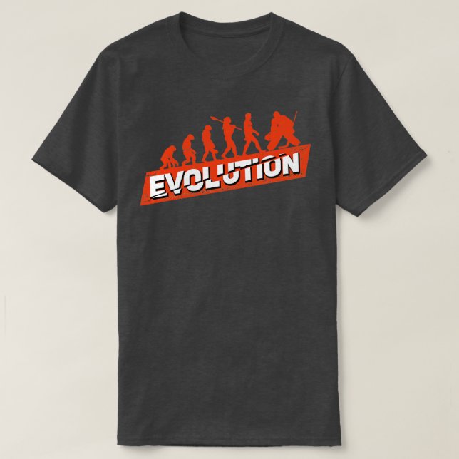 Camiseta Presente do Goaltender Evolution Goaltender de Hoc (Frente do Design)