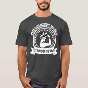 Camiseta Presente do guerreiro de substituição do joelho 