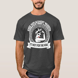 Camiseta Presente do guerreiro de substituição do joelho pa