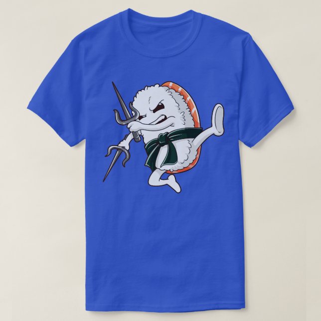 Camiseta Presente do Guerreiro Samurai Japonês (2) (Frente do Design)