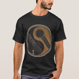 Camiseta Presente do guitarra Ying Yang