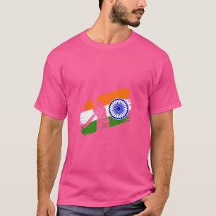 Camiseta Presente do jogador de críquete indiano fã engraça