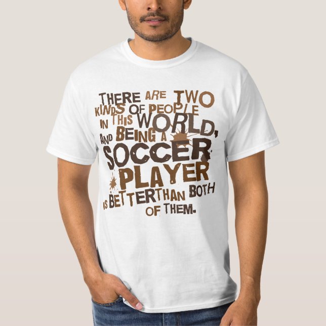 Camiseta Presente do jogador de futebol (Frente)