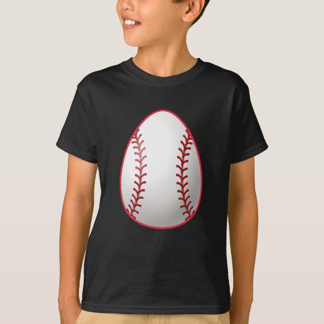 Camiseta Presente do jogador de softbol Páscoa (Frente)
