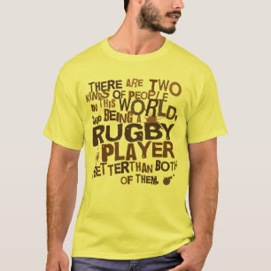 Camiseta Presente do jogador do rugby