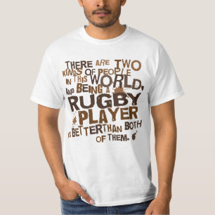 Camiseta Presente do jogador do rugby