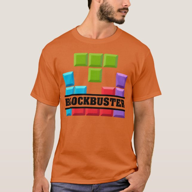 Camiseta Presente do jogo Blockbuster (Frente)
