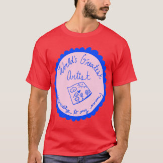 Camiseta Presente do Maior Artista do Mundo