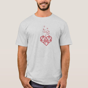 Camiseta Presente do mestre do Dungeon dos dados do RPG do
