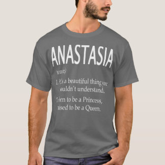 Camiseta Presente do nome da Anastasia
