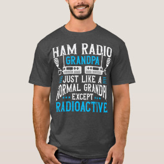 Camiseta Presente do operador de rádio amador Ham Amateur d