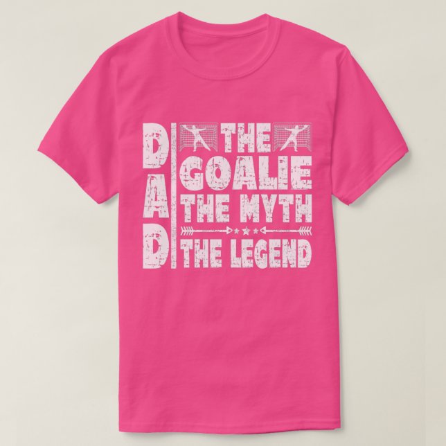 Camiseta Presente do Pai de goleiro de handebol (Frente do Design)