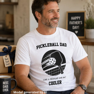Camiseta Presente do Papai do Pickleball -