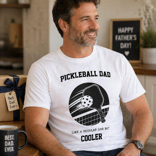 Camiseta Presente do Papai do Pickleball -