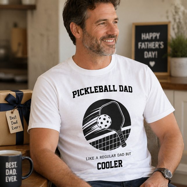 Camiseta Presente do Papai do Pickleball -  (Criador carregado)