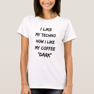 Camiseta Presente do Partido Techno Music Rave DJ Eletro Fe
