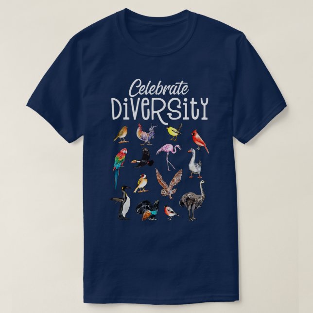 Camiseta Presente do Pássaro Lover (Frente do Design)