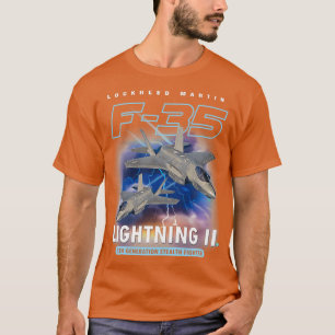 Camiseta Presente do piloto F35 Lightning II