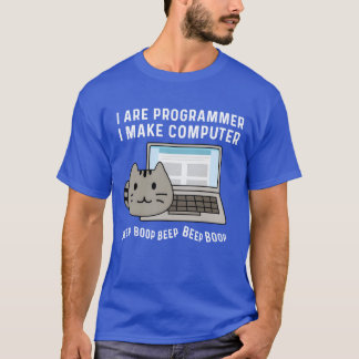 Camiseta Presente do professor de ciência da computação Bee