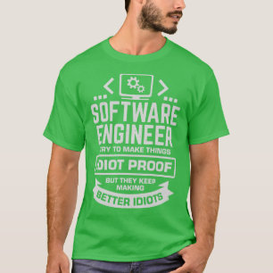 Camiseta Presente do programador do desenvolvedor de Engenh