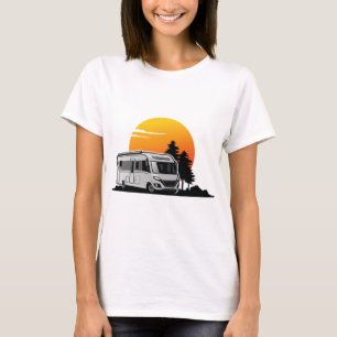 Camiseta Presente do proprietário da autocasa da Retro Suns
