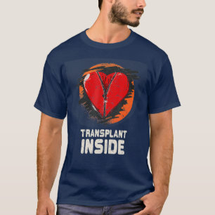 Camiseta Presente do receptor do órgão de transplante car